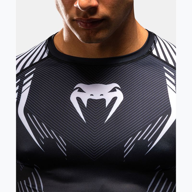 Мъжки рашгард с дълги ръкави Venum No-Gi 6.0 Rashguard black/white 6