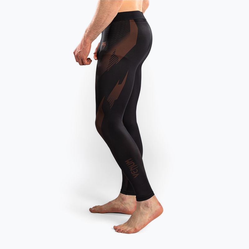 Мъжки тренировъчен клин Venum No-Gi 6.0 Spats Black/Brown 5