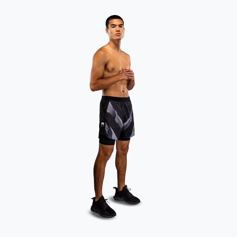 Мъжки тренировъчни шорти Venum No-Gi 6.0 Training black/white 2