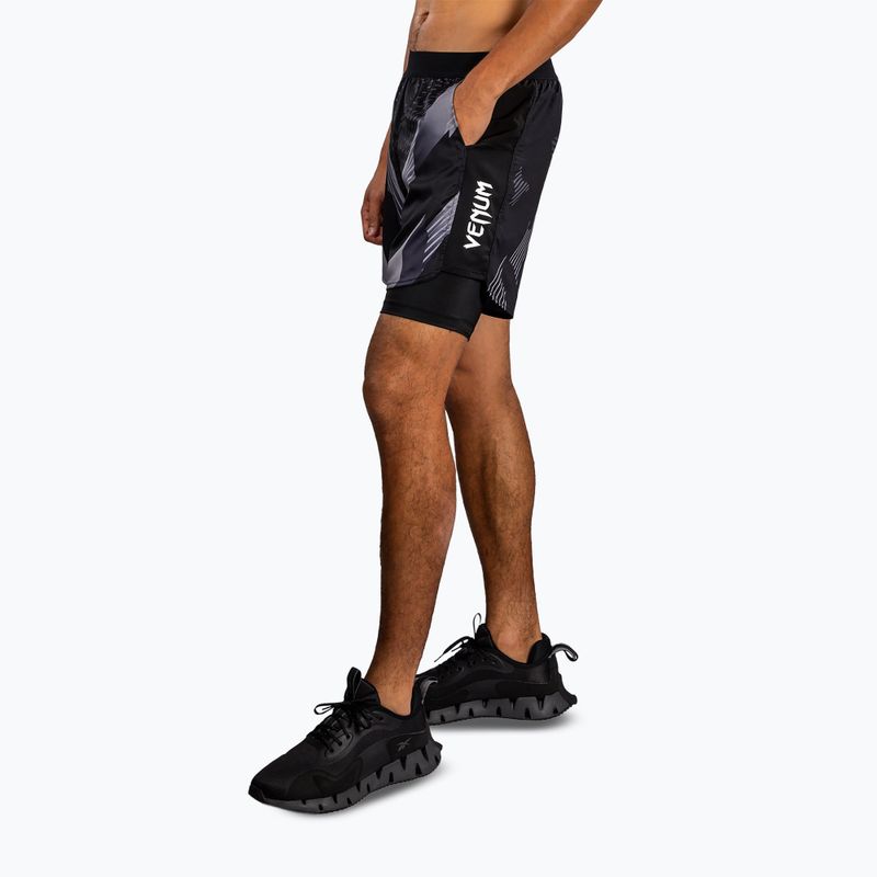 Мъжки тренировъчни шорти Venum No-Gi 6.0 Training black/white 4