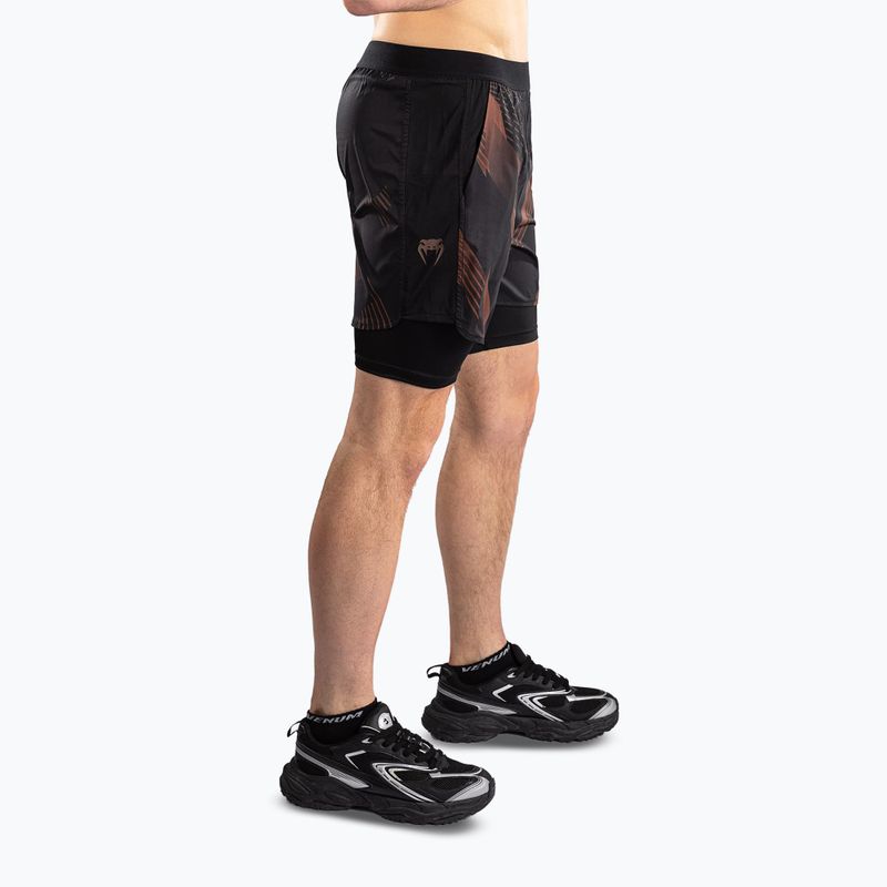 Мъжки тренировъчни шорти Venum No-Gi 6.0 Training black/brown 4