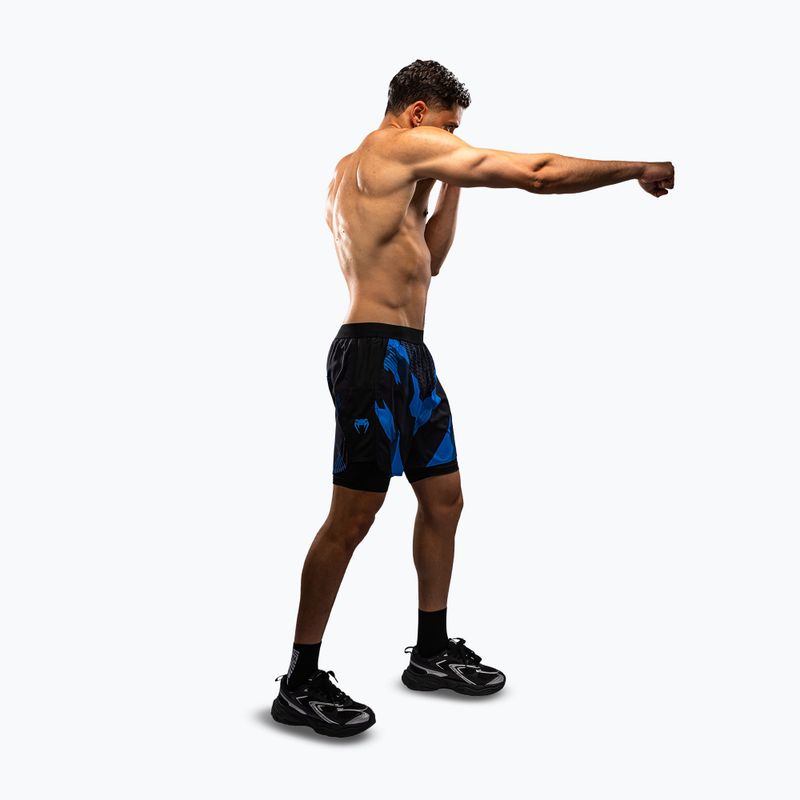 Мъжки тренировъчни шорти Venum No-Gi 6.0 Training black/blue 2