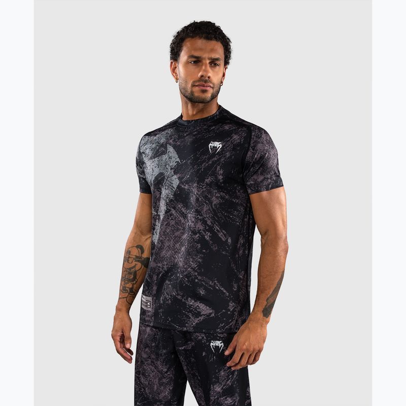 Мъжка тениска Venum Rage & Workout Dry Tech black/grey 4