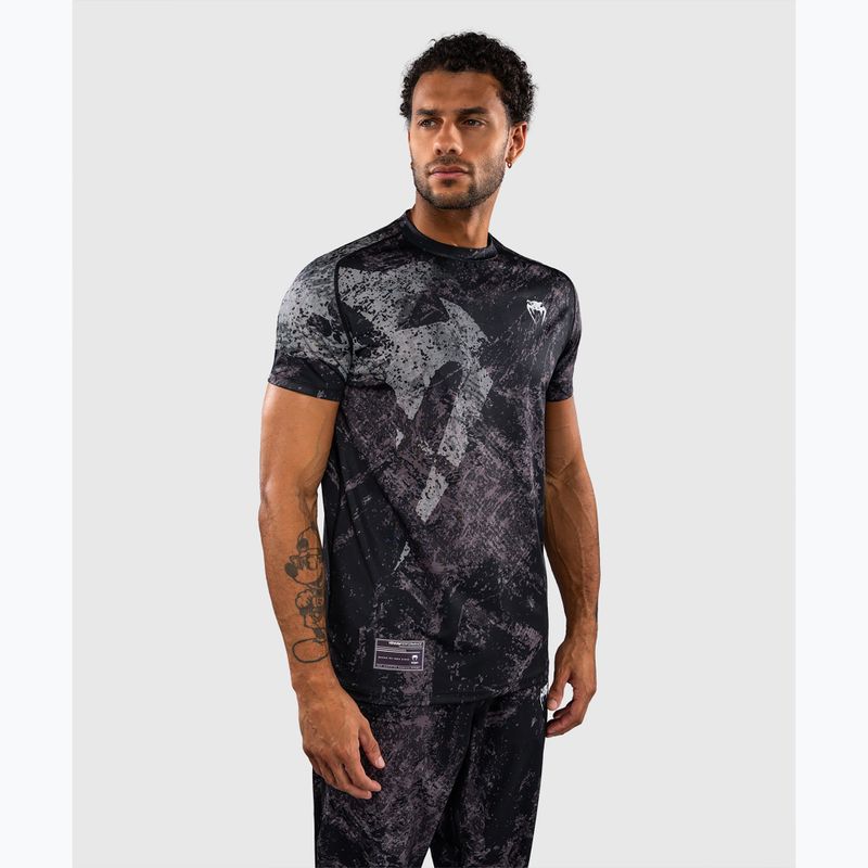 Мъжка тениска Venum Rage & Workout Dry Tech black/grey 5