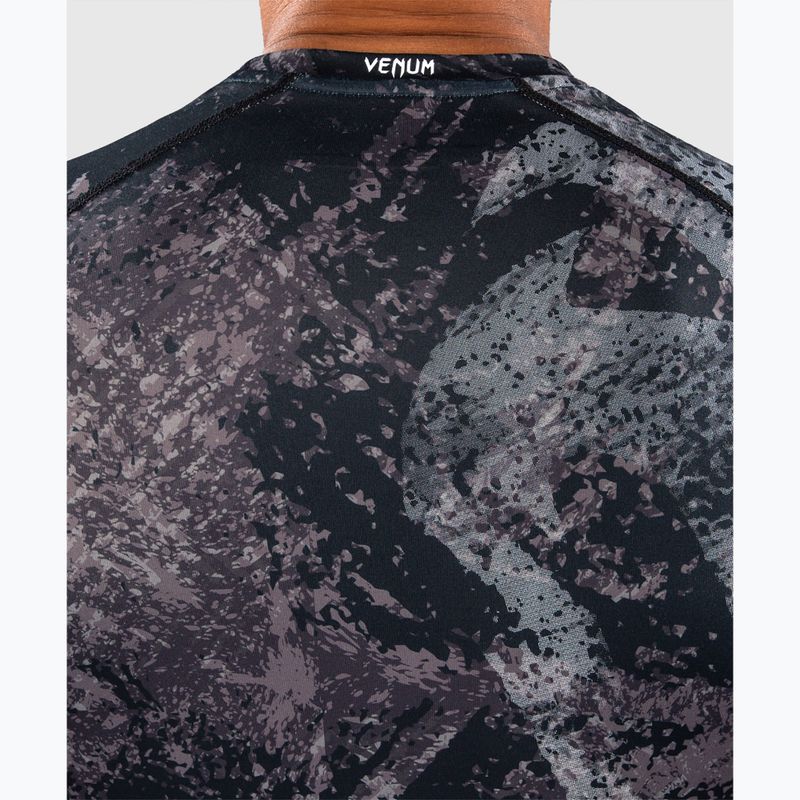 Мъжки рашгард Venum Rage & Workout Rashguard SS black/grey 6