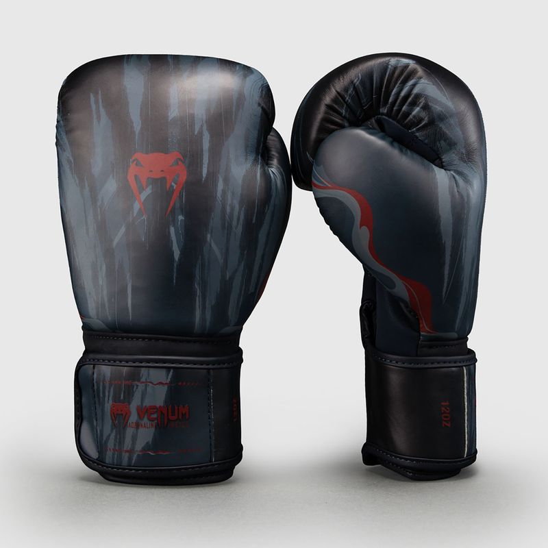 Боксови ръкавици Venum Demon Boxing black/grey 2