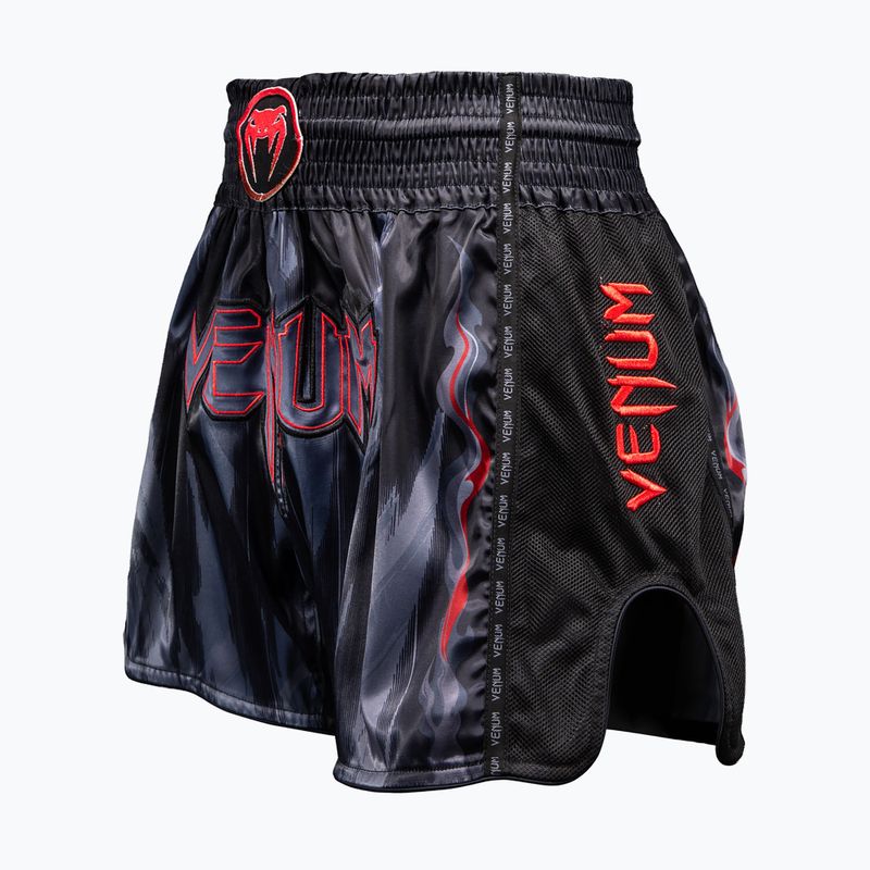 Мъжки тренировъчни шорти Venum Demon Muay Thai black/grey 3