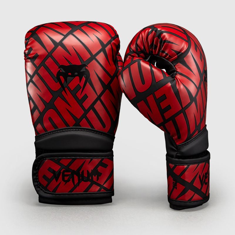 Детски боксови ръкавици Venum Contender 1.5 XT 3D black/red 2