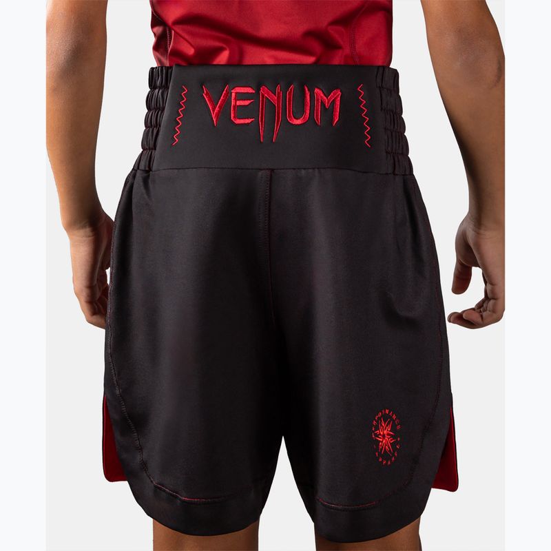 Детски тренировъчни шорти Venum Attack black/red 3