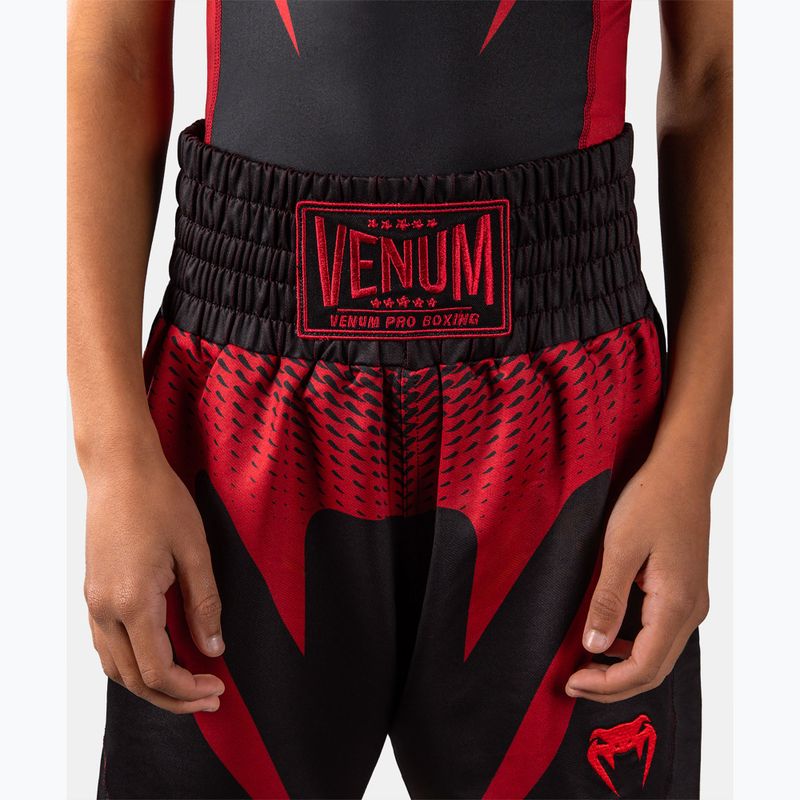 Детски тренировъчни шорти Venum Attack black/red 7