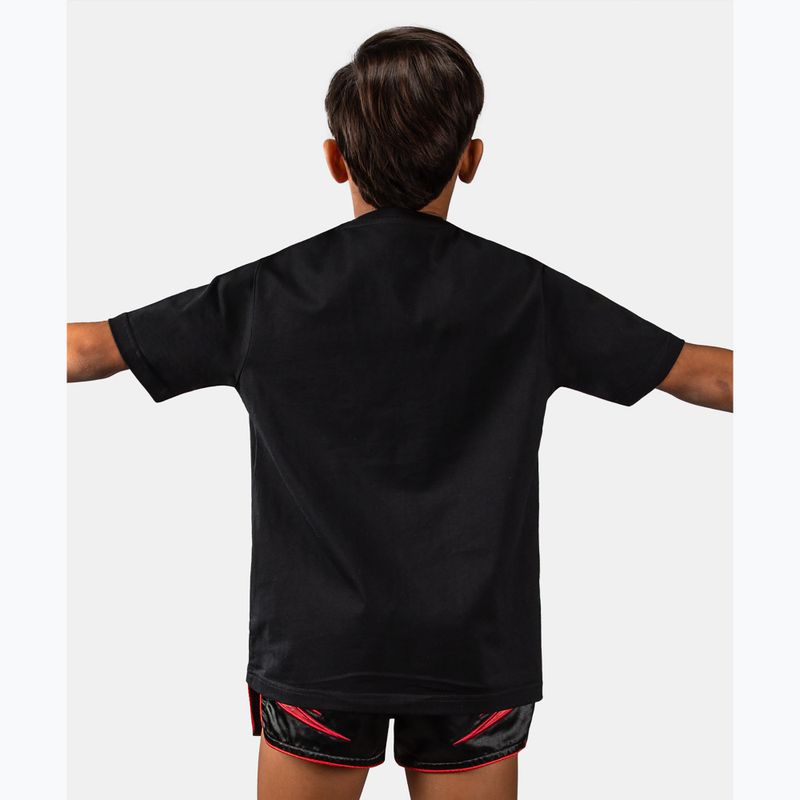Детска тениска Venum Attack Cotton black/red 2