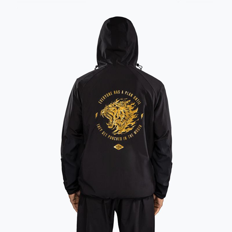Мъжко яке Venum x Mike Tyson Tiger Track black/gold 3
