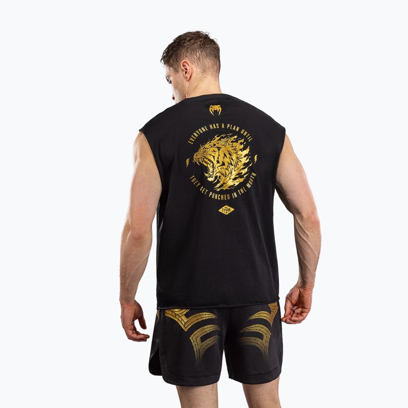 Мъжка тениска Venum x Mike Tyson Tiger Sleeveless black/gold 2