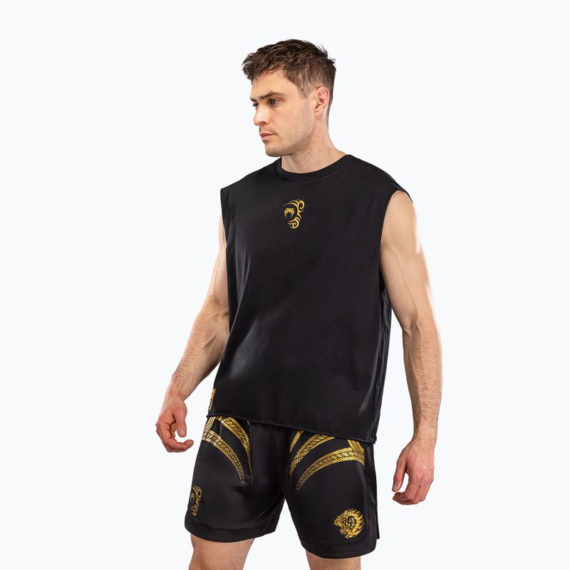 Мъжка тениска Venum x Mike Tyson Tiger Sleeveless black/gold 3