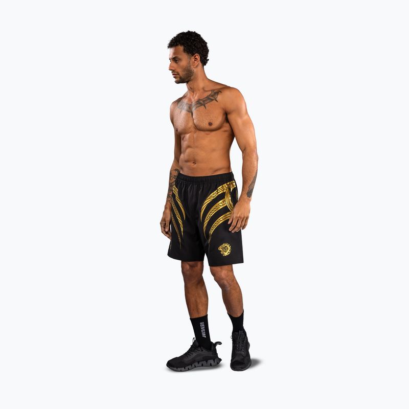 Мъжки тренировъчни шорти Venum x Mike Tyson Tiger Training black/gold 2