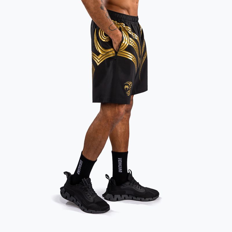 Мъжки тренировъчни шорти Venum x Mike Tyson Tiger Training black/gold 4
