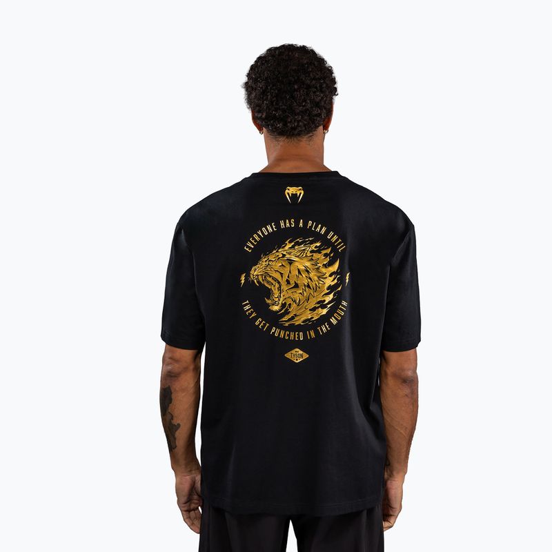 Мъжка тениска Venum x Mike Tyson Tiger black/gold 2
