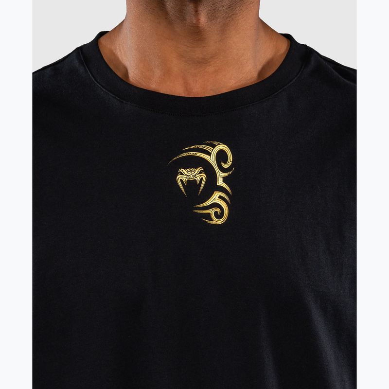 Мъжка тениска Venum x Mike Tyson Tiger black/gold 4