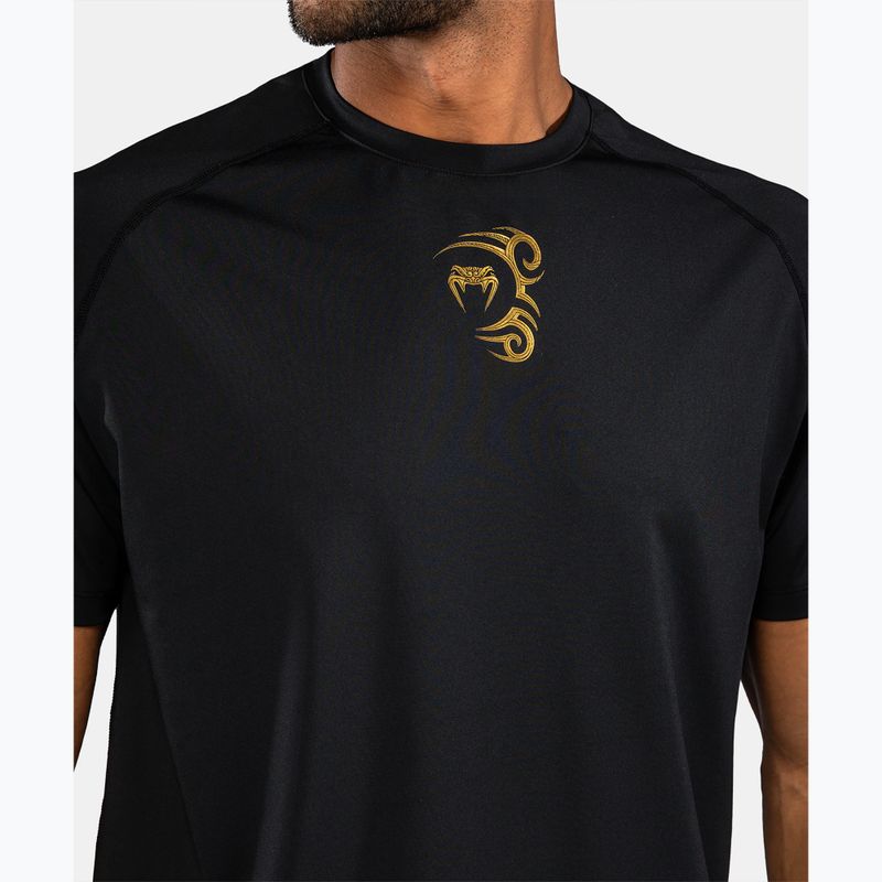 Мъжка тениска Venum x Mike Tyson Tiger Dry Tech black/gold 5