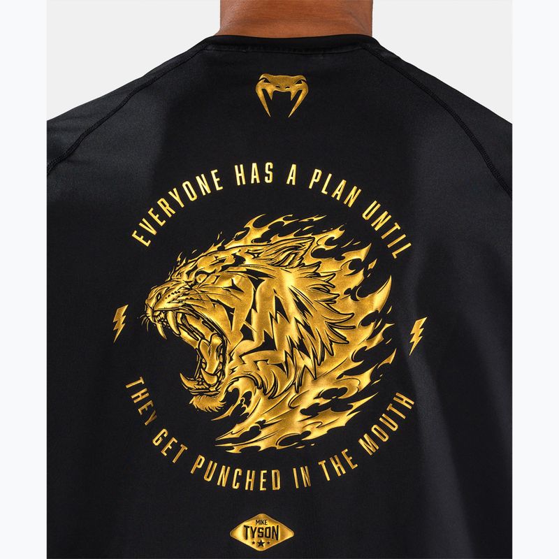 Мъжка тениска Venum x Mike Tyson Tiger Dry Tech black/gold 6