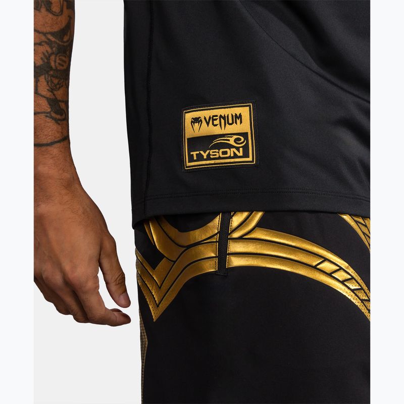 Мъжка тениска Venum x Mike Tyson Tiger Dry Tech black/gold 7