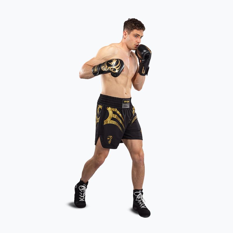Мъжки тренировъчни шорти Venum x Mike Tyson Tiger black/gold 2