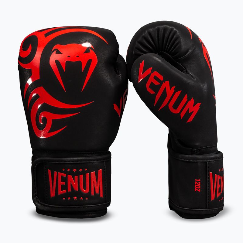 Боксови ръкавици Venum Mike Tyson Replica Boxing black/red 2
