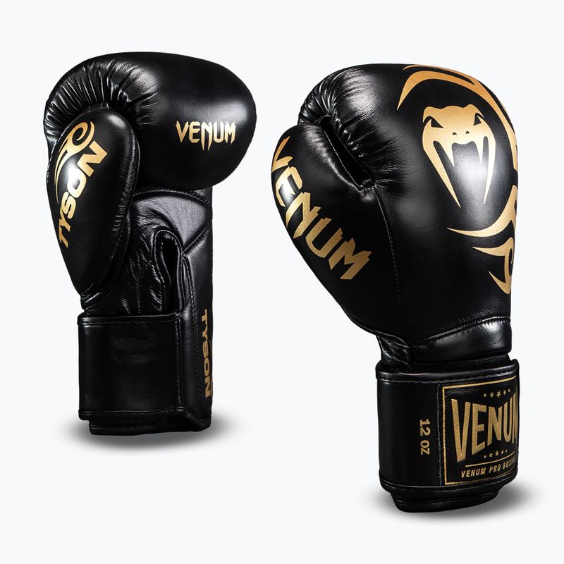 Боксови ръкавици Venum Giant 2.0 Mike Tyson Pro Boxing black/gold 2