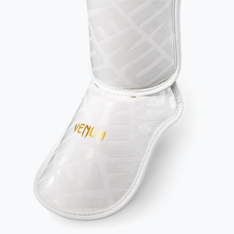 Протектори за пищял Venum Contender 1.5 XT 3D Shin white/gold 2