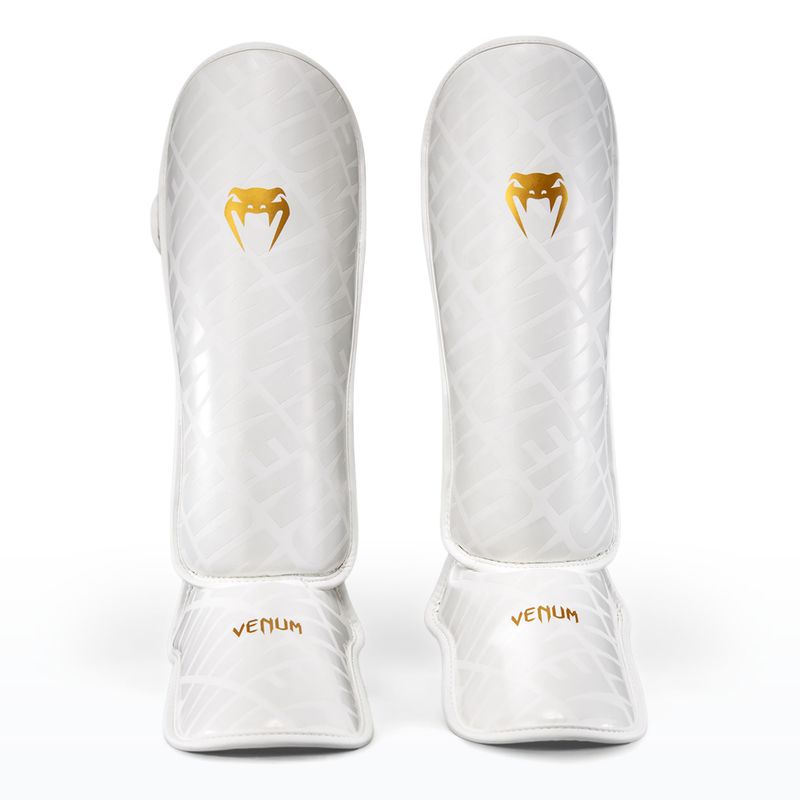 Протектори за пищял Venum Contender 1.5 XT 3D Shin white/gold 4