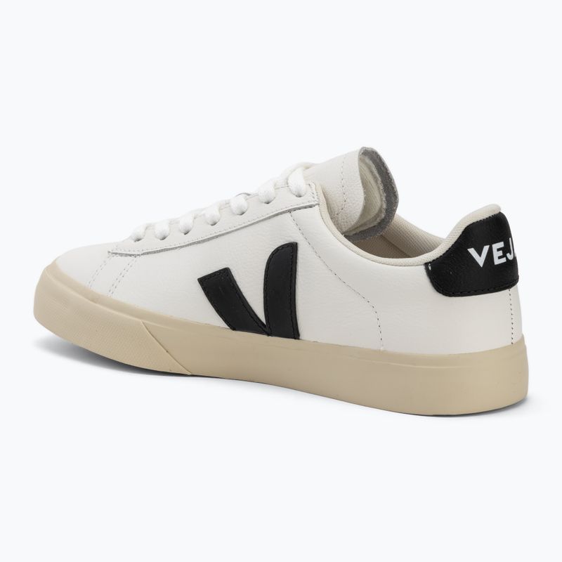 Дамски обувки VEJA Campo Leather extra white/black 3