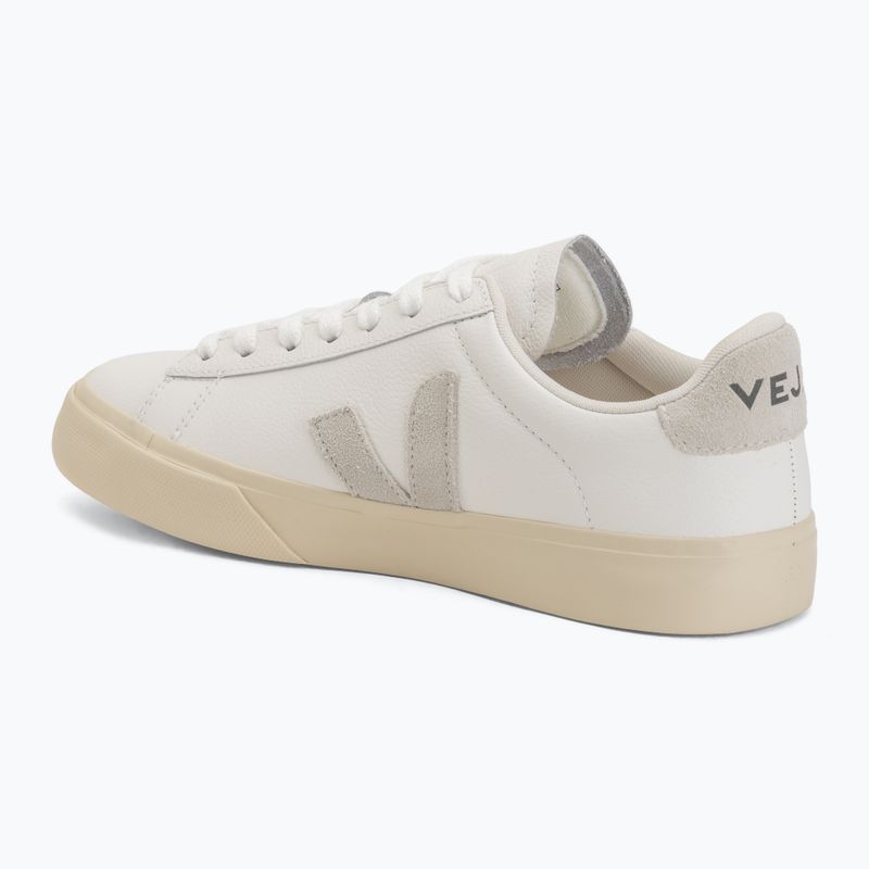 Дамски обувки VEJA Campo Leather extra white/natural suede 3