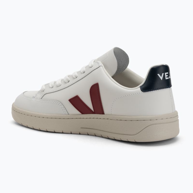Мъжки обувки VEJA V-12 Leather white/marsala/nautico 3