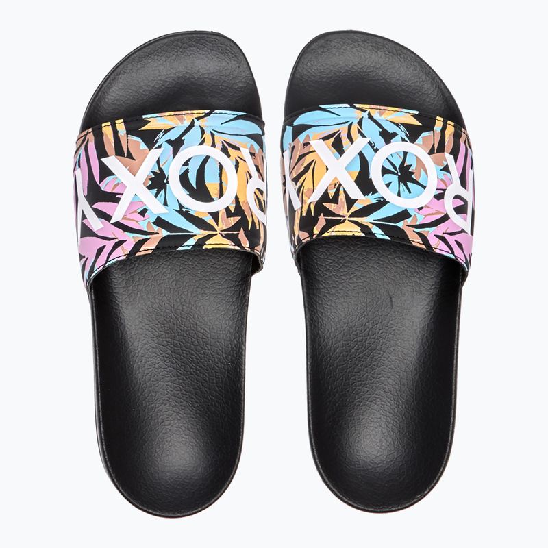 Дамски джапанки ROXY Slippy II 2021 black multi 4
