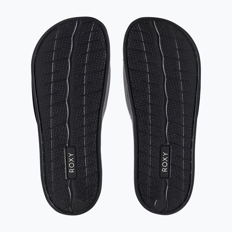 Дамски чехли ROXY Slippy II green black fg 11