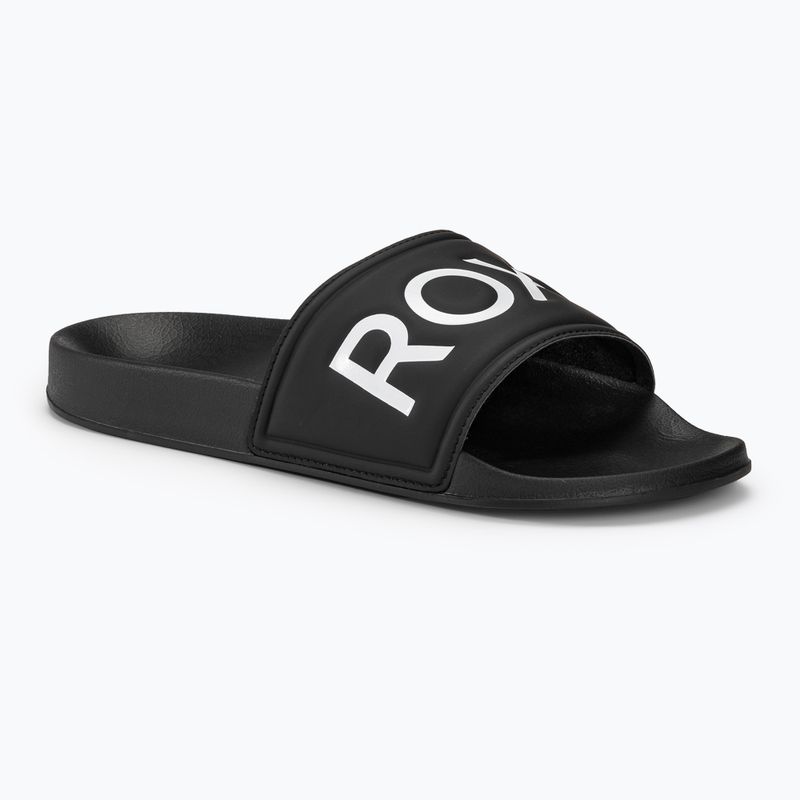 Дамски чехли ROXY Slippy II green black fg