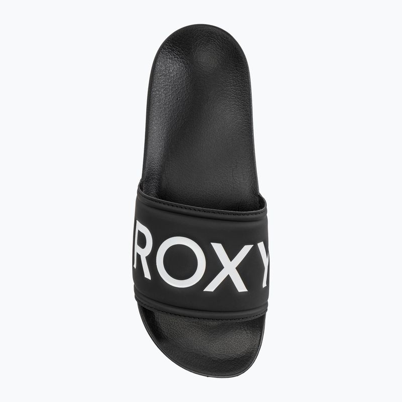 Дамски чехли ROXY Slippy II green black fg 5