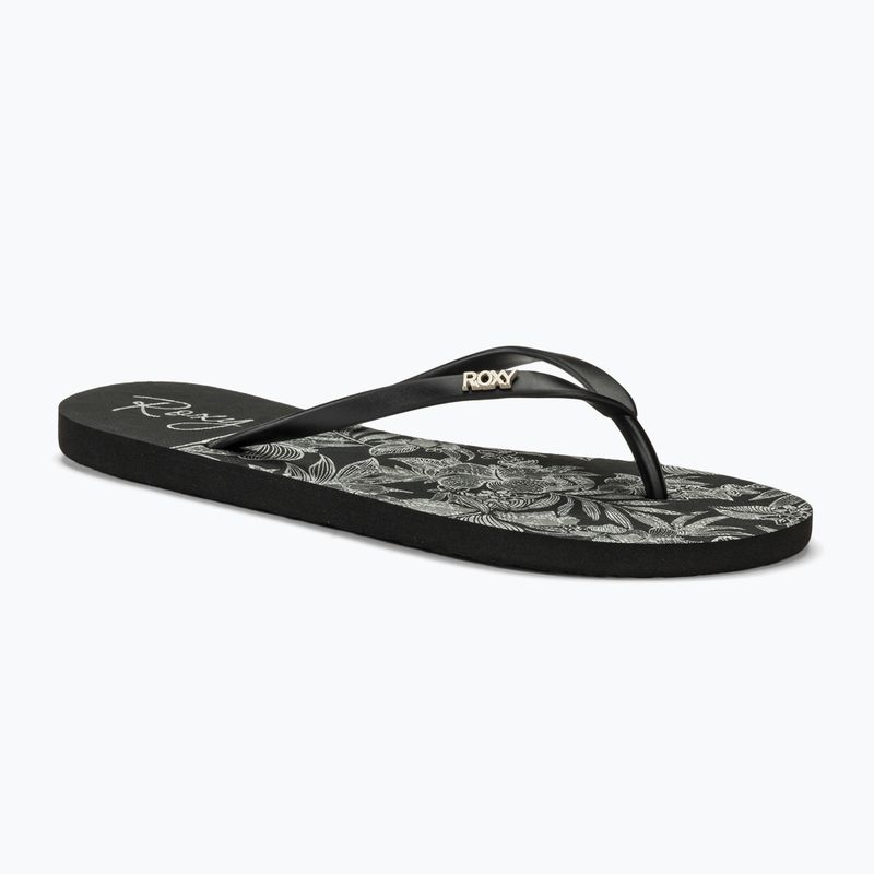 Дамски джапанки ROXY Viva Stamp II black/white