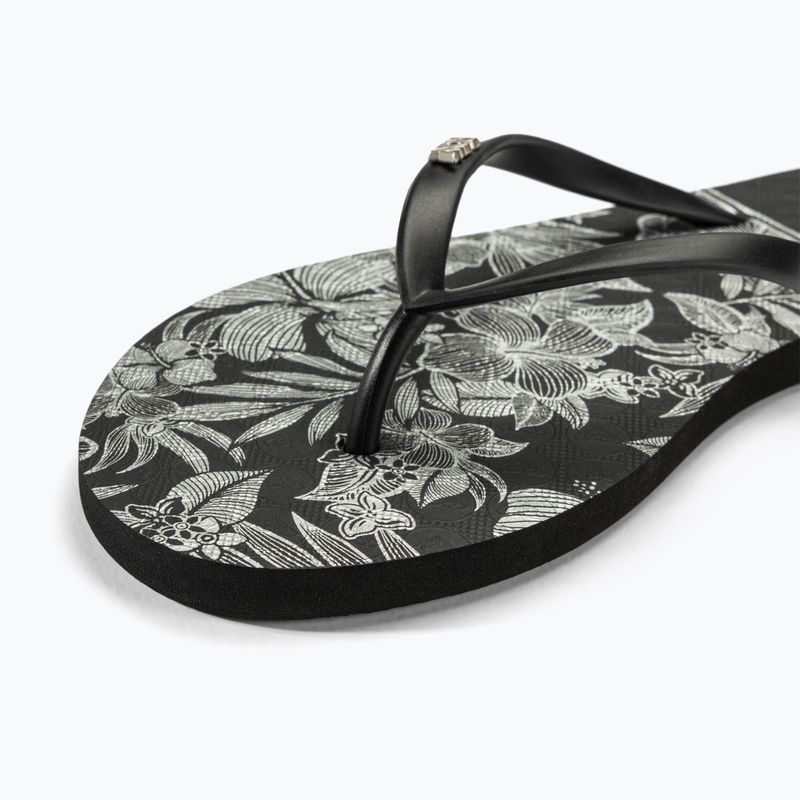Дамски джапанки ROXY Viva Stamp II black/white 7