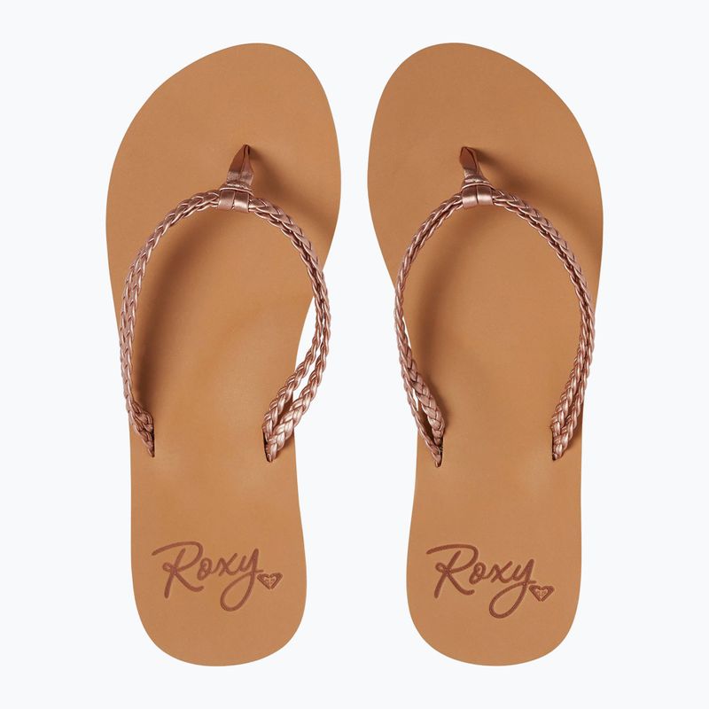 Дамски джапанки ROXY Costas 2021 rose gold 11