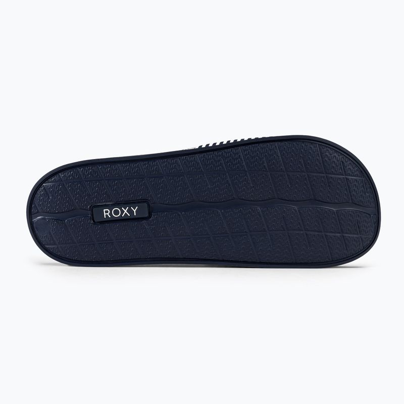 Дамски чехли ROXY Slippy II blue indigo 4