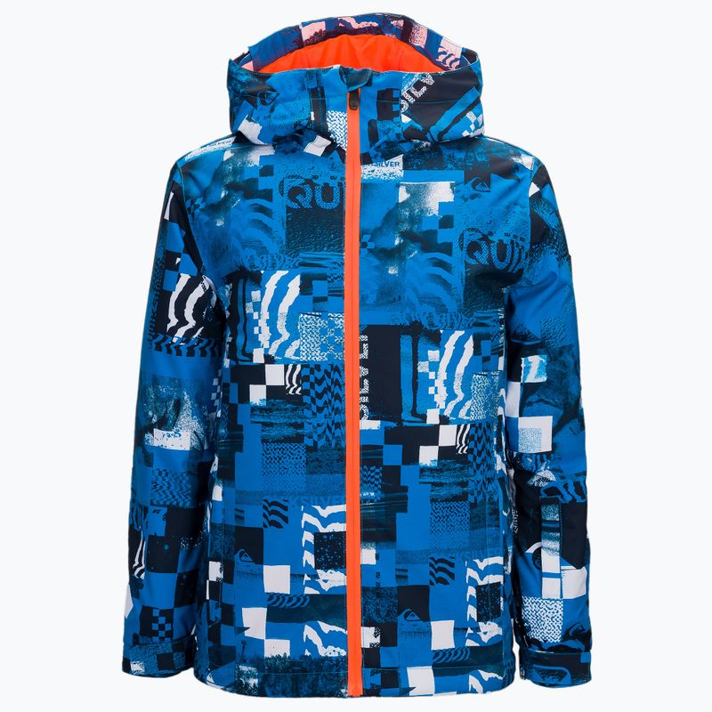 Детско яке за сноуборд Quiksilver Morton синьо EQBTJ03127