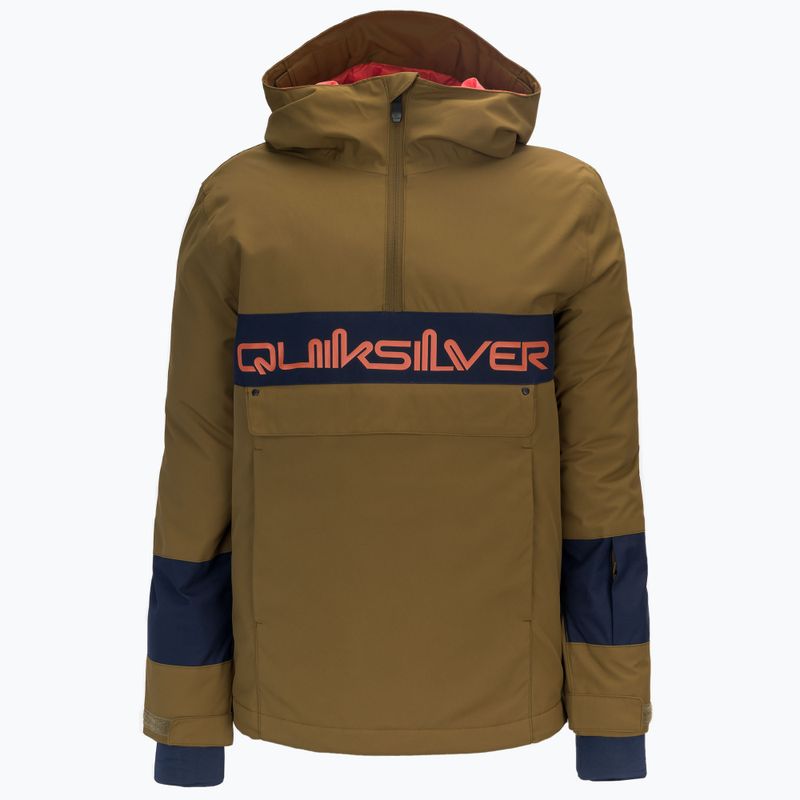 Детско яке за сноуборд Quiksilver Steeze green EQBTJ03124
