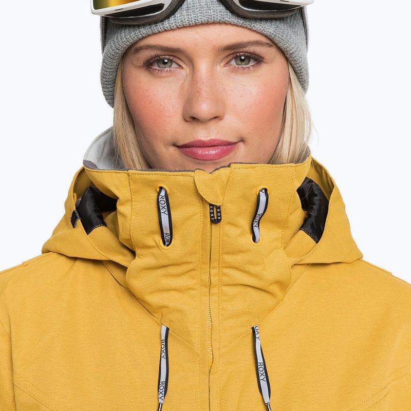 Дамско яке за сноуборд ROXY Presence Parka 2021 golden 6