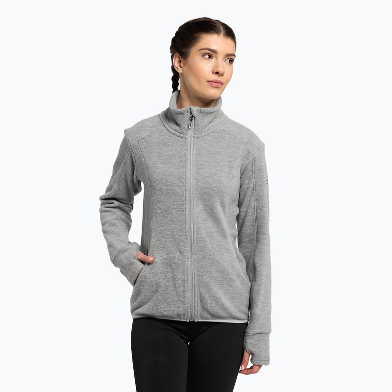 Женски суитшърт за сноуборд ROXY Harmony 2021 heather grey 2