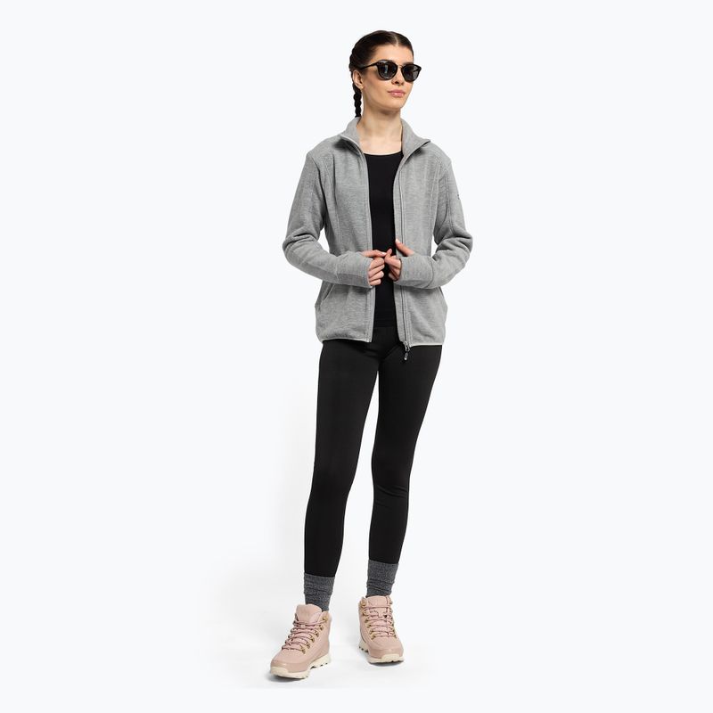 Женски суитшърт за сноуборд ROXY Harmony 2021 heather grey 3