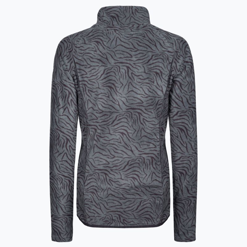 Женски суитшърт за сноуборд ROXY Cascade 2021 true black zebra print 9