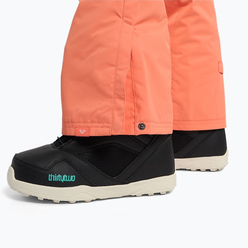 Дамски панталони за сноуборд ROXY Backyard 2021 fusion coral 7