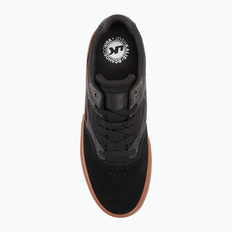 DC Kalis Vulc мъжки обувки black/black/gum 6
