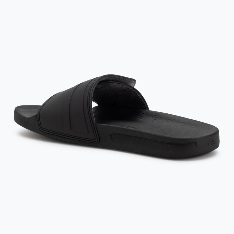 Quiksilver Rivi Slide Adjust black/grey/black мъжки джапанки 3